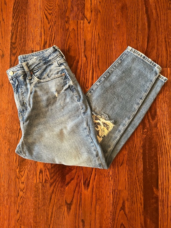 Old Navy Denim - Old Navy Light Blue Straight Leg Jeans